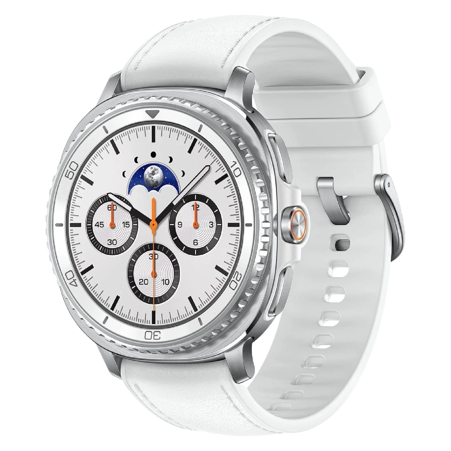 Samsung Galaxy Watch8 Classic 46mm White, 1.34-inch Super AMOLED, 445mAh Battery