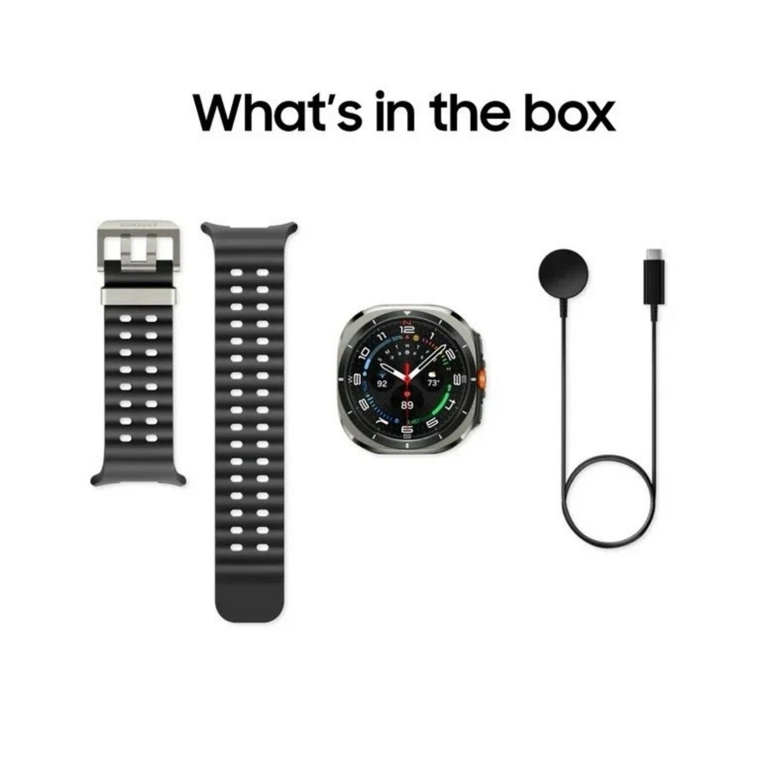 Samsung Galaxy Watch Ultra 2025 Silver, 1.47-inch Super AMOLED, 590mAh Battery