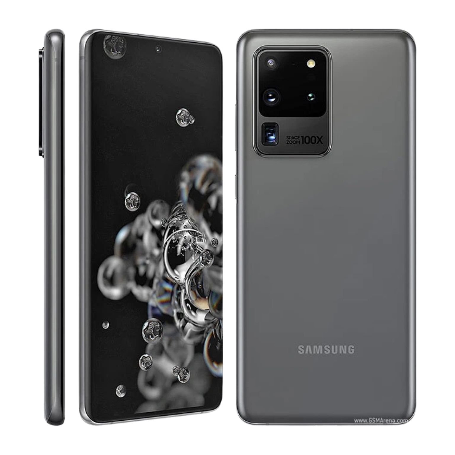 Samsung Galaxy-S20 Ultra 128GB 5G 12GB-RAM, 108MP Quad Camera, 5000mAh Battery, 6.9-inch 120Hz Dynamic AMOLED 2X Display