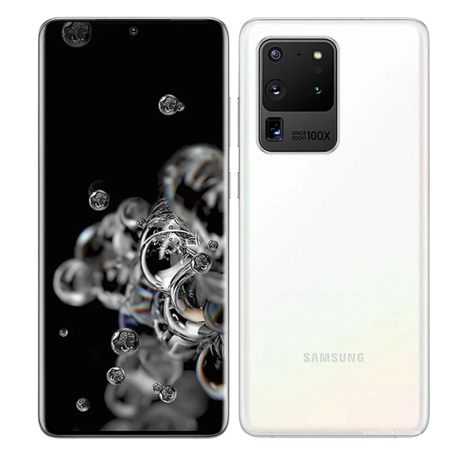 Samsung Galaxy-S20 Ultra 128GB 5G 12GB-RAM, 108MP Quad Camera, 5000mAh Battery, 6.9-inch 120Hz Dynamic AMOLED 2X Display