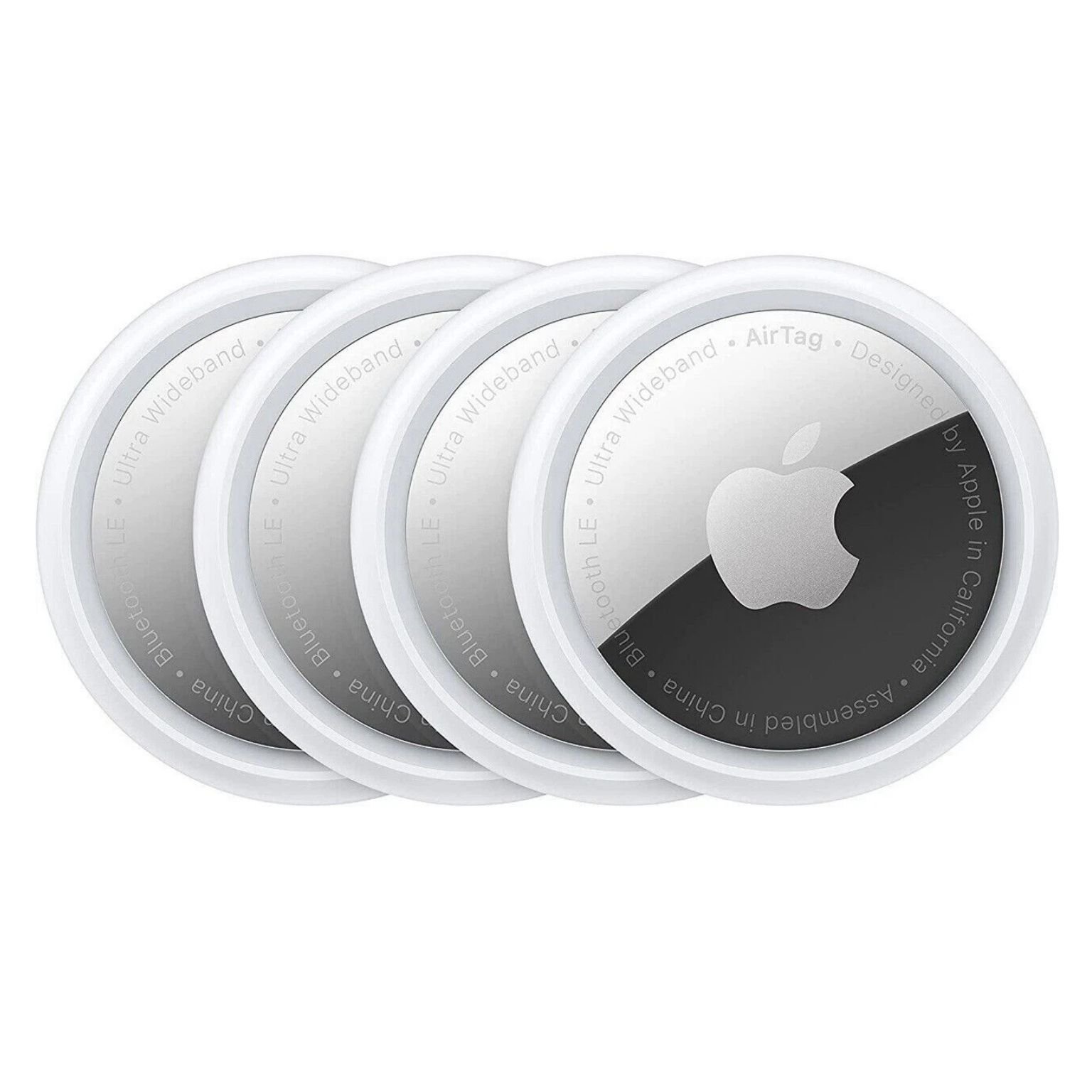 Apple AirTag 4 Pack, Bluetooth Item Trackers with Precision Finding, IP67