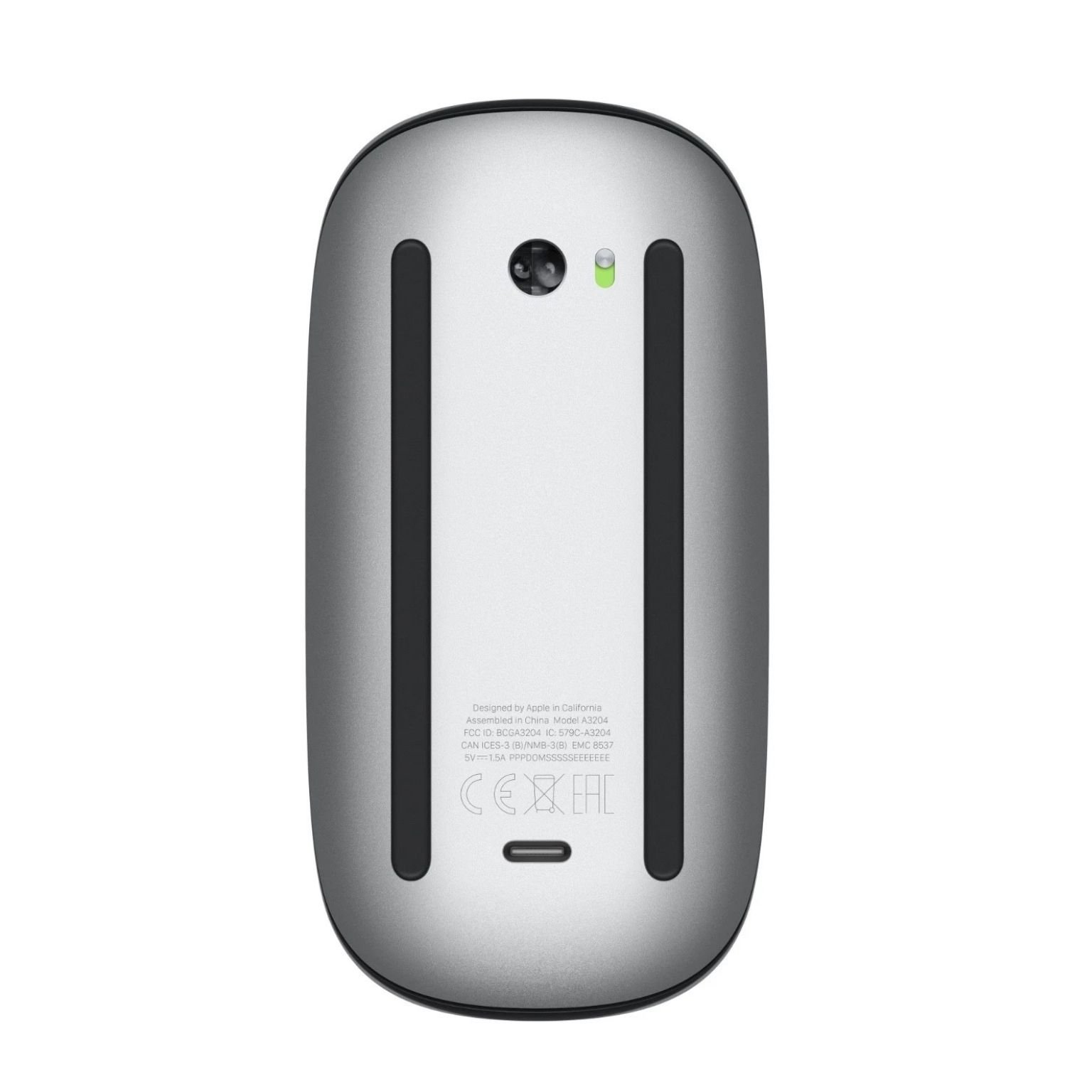 Apple Magic Mouse USB-C Black, Multi-Touch Surface, Wireless Rechargeable