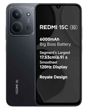Redmi 15C 256GB 8GB RAM, 50MP Camera, 6.9-inch 120Hz Display 4G LTE, 6000mAh Battery