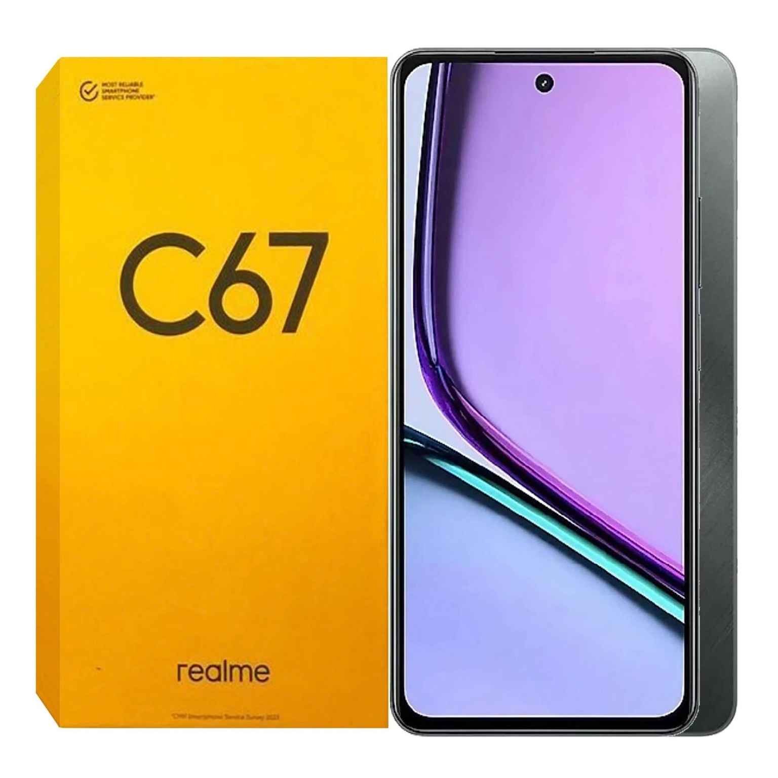 Realme C67 256GB 8GB RAM, 108MP Camera, 6.72-inch FHD+ 90Hz Display 4G LTE, 5000mAh Battery