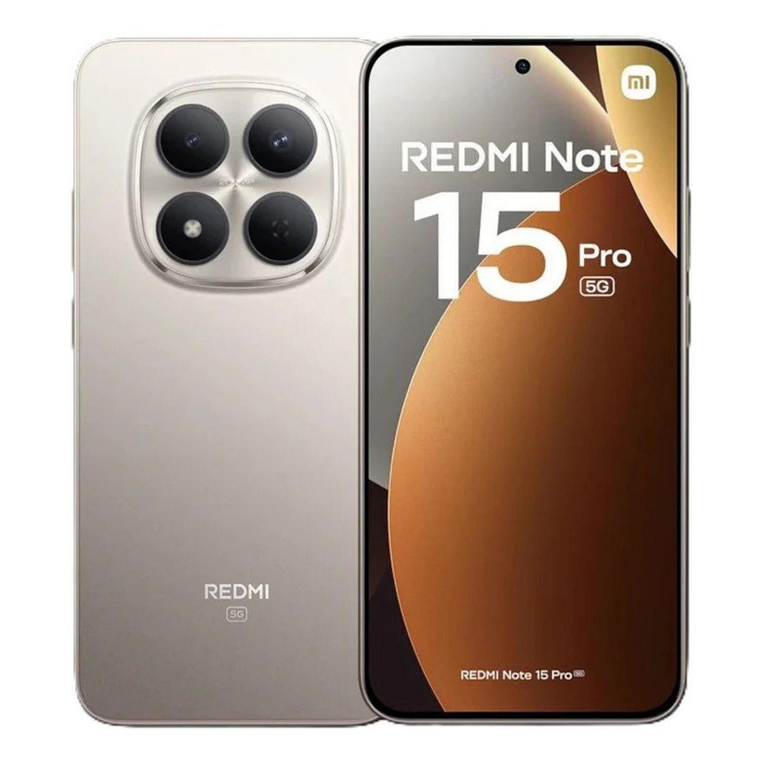 Redmi Note 15 Pro 256GB 8GB RAM, 200MP OIS Camera, 6.83-inch AMOLED 120Hz 5G, 6580mAh Battery