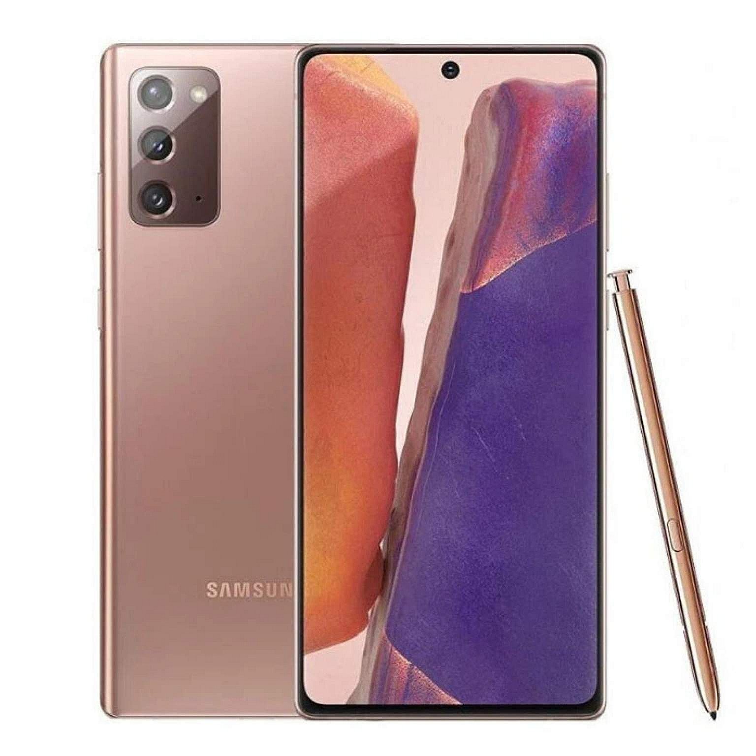 Samsung Galaxy Note-20 128GB 4G 8GB-RAM, 64MP-Triple Camera, 4300mAh-Battery, 6.7-inch Super AMOLED Plus Display
