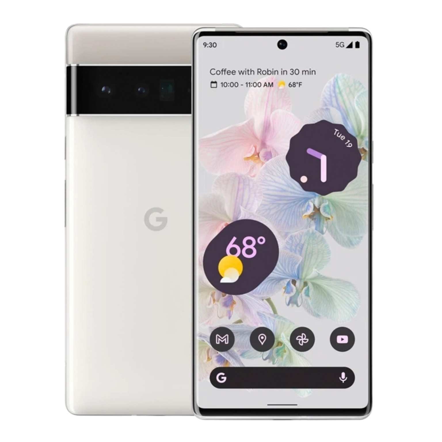 Google Pixel 6a 128GB 6GB RAM, 12.2MP Camera, 6.1-inch OLED 60Hz 5G, 4410mAh Battery