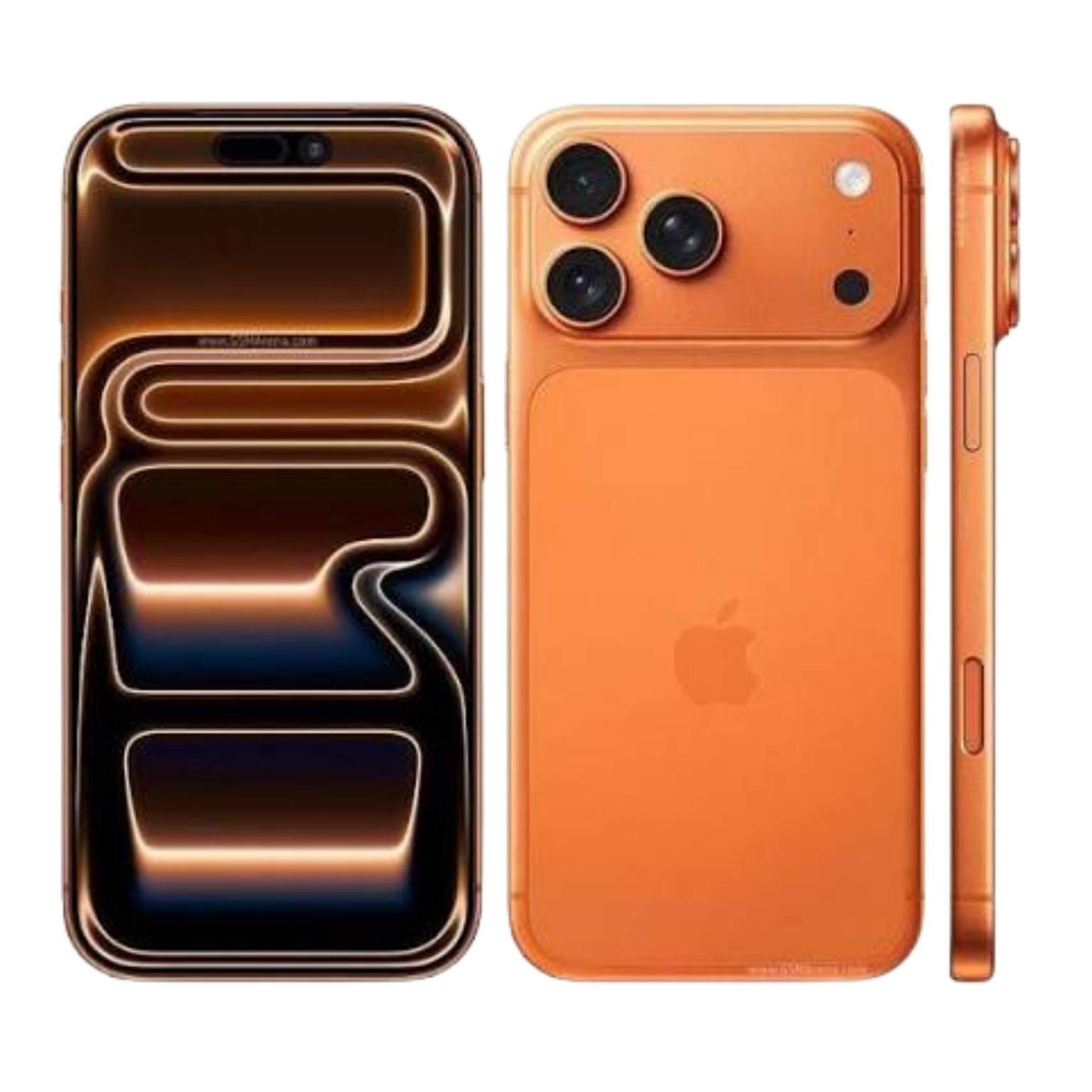 Apple iPhone-17 Pro 256/512GB Orange, 12GB-RAM, 6.3-inch OLED Super Retina XDR Display, 3988mAh-Battery